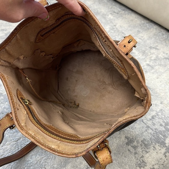 Vintage Louis Vuitton Monogram Bucket GM Bag Tote Classic Timeless - Picture 12 of 17